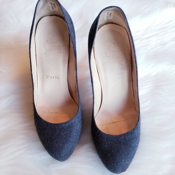 💯 Christian Louboutin Bianca 140 - Wool - Picture 3 of 11